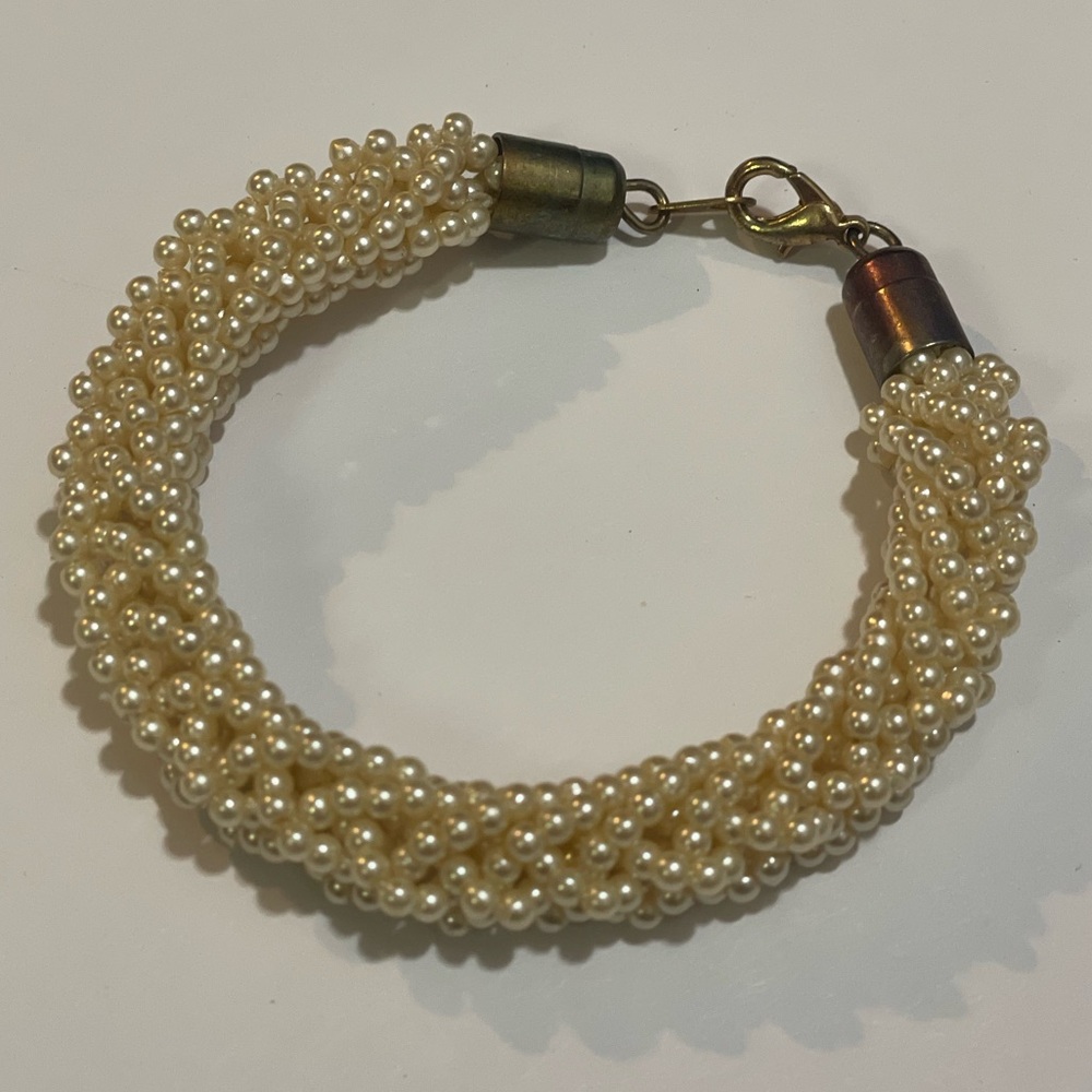 Vintage Faux Pearl Bracelet